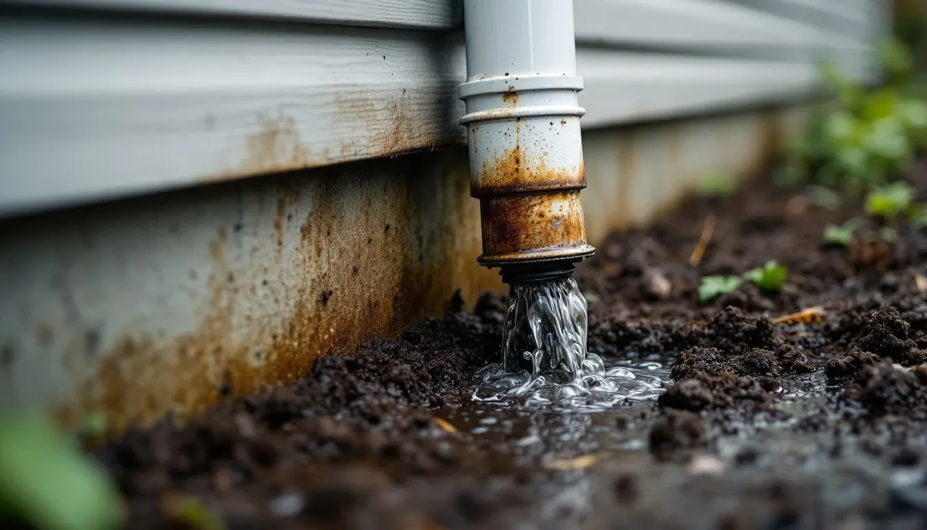 Gutter End Cap Sealing in Fayetteville
